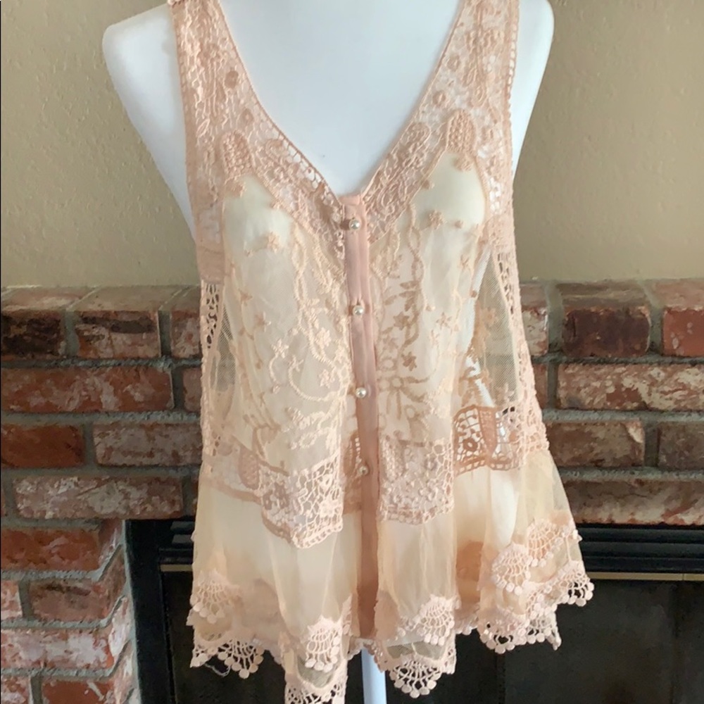 Women’s lace vest